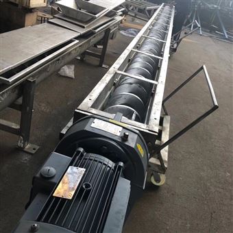 水平式螺旋输送机 无轴螺旋输送机