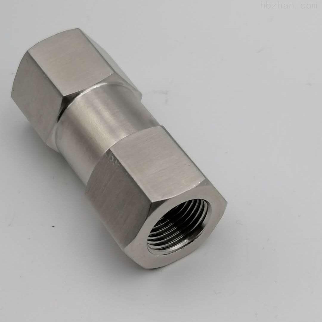 h41 不锈钢分体式高压单向阀