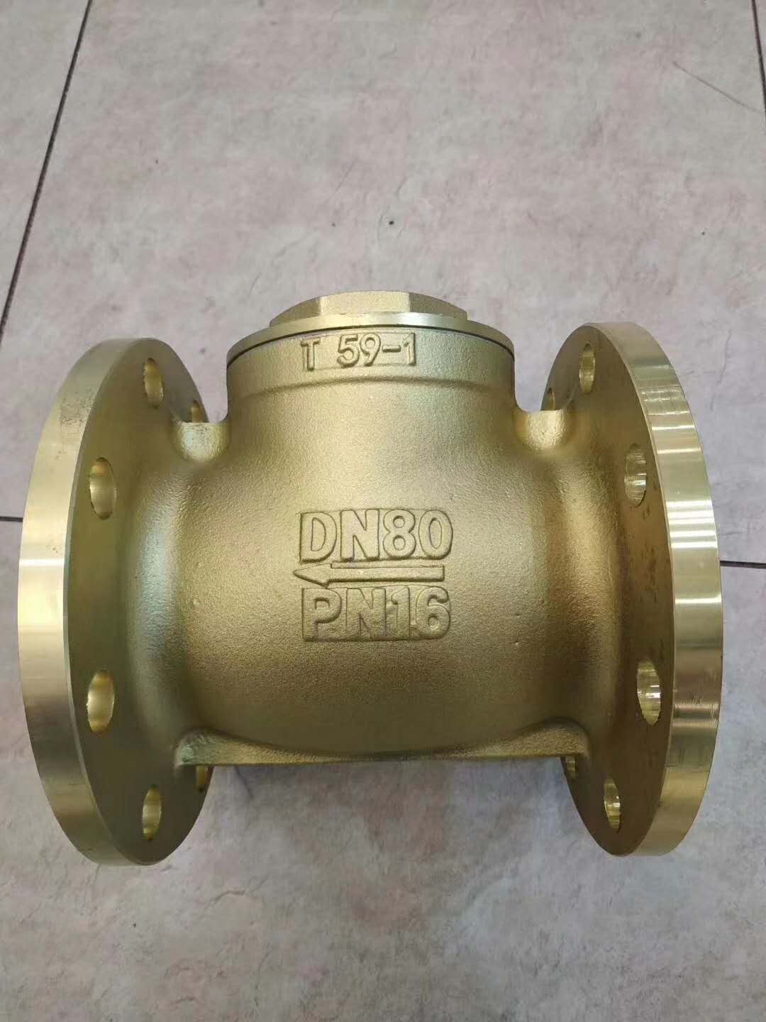 h44t-全铜法兰止回阀