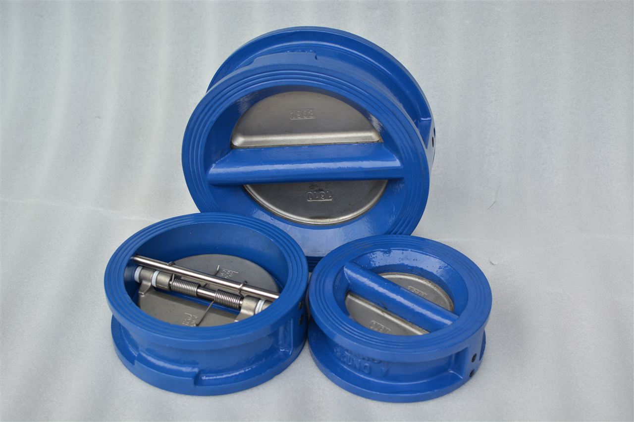 h76w-对夹式蝶式止回阀不锈钢板