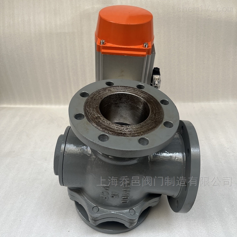 气动碳钢三通球阀