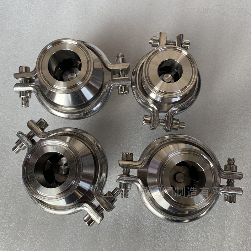 卫生级卡箍快装止回阀