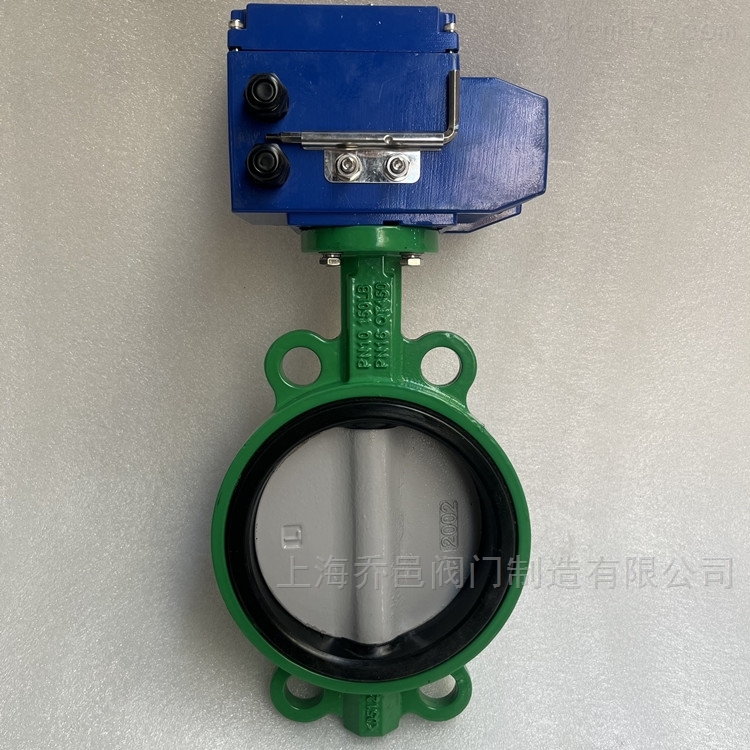 D971XN电动尼龙板对夹蝶阀