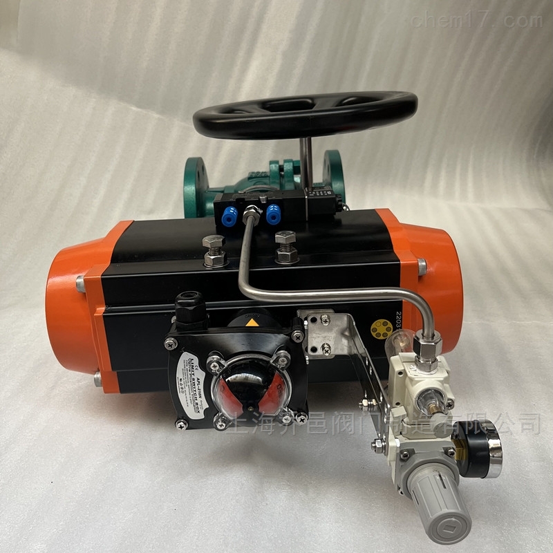 <strong>单作用气动带手操机构衬氟球阀</strong>