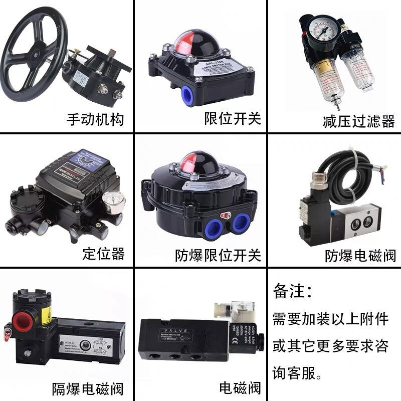 气动阀门配件图