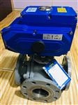 SMQ945F電動三通法蘭球閥
